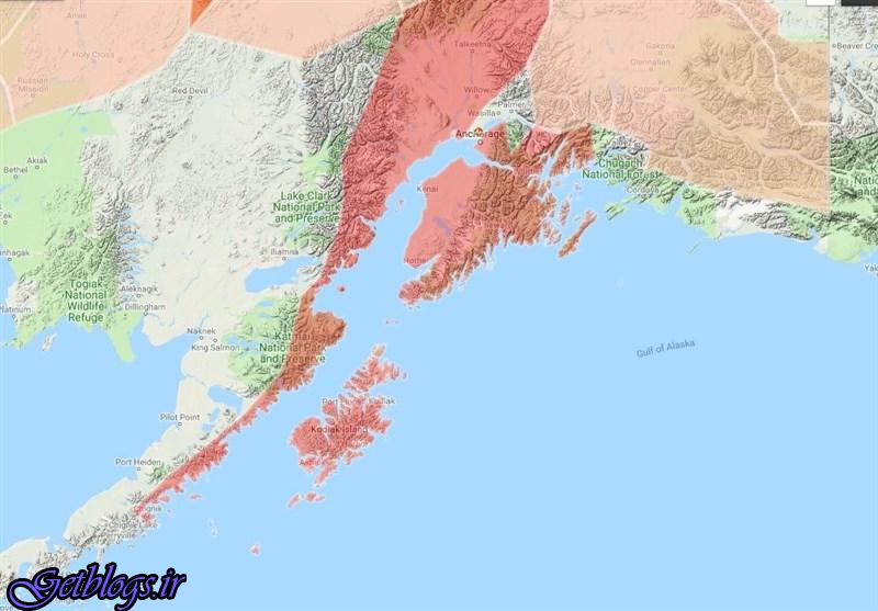 زلزله 6.7 ریشتری آلاسکا را لرزاند